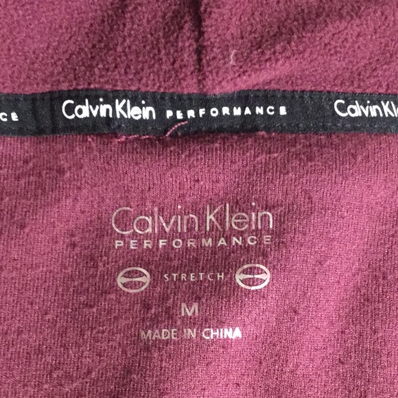 EUC Calvin Klein Performance Velour Hoodie, M - Picture 7 of 8